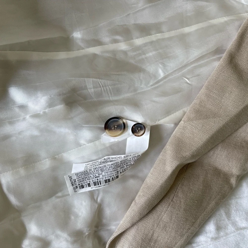 Linen blazer - Picture 4 of 5